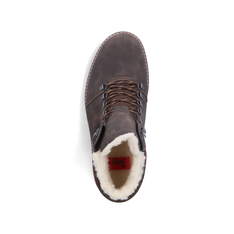 Rieker Artikelnummer F8333-25 Rieker Herren Schnürstiefel Mokka