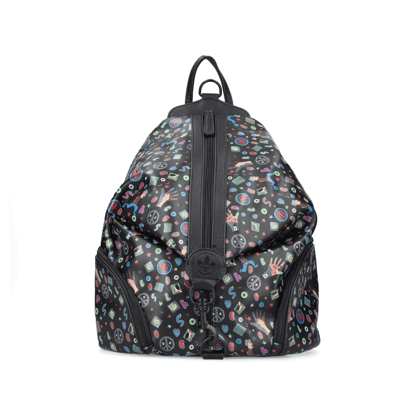 Rieker Artikelnummer H1055-02 Rieker Rucksack schwarz-gemustert