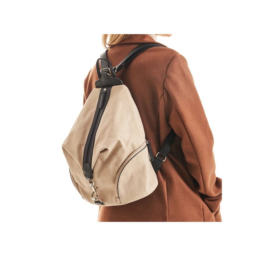 Rieker Artikelnummer H1055-62 Rieker Rucksack Champagner