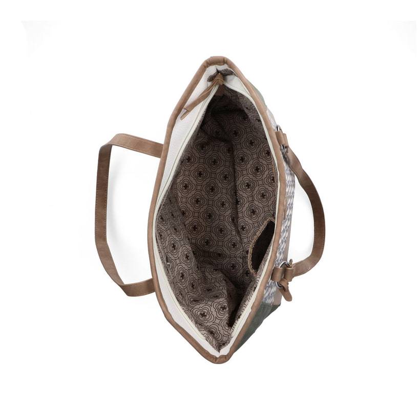 Rieker Artikelnummer H1066-96 Rieker Shopper Mintgrün-altweiß-hellbeige