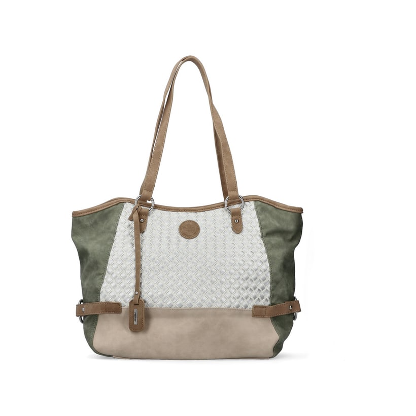 Rieker Artikelnummer H1066-96 Rieker Shopper mintgrün-altweiß-hellbeige