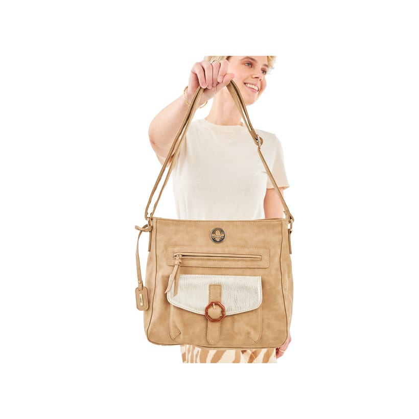 Rieker Artikelnummer H1362-62 Rieker Handtasche Sandbeige