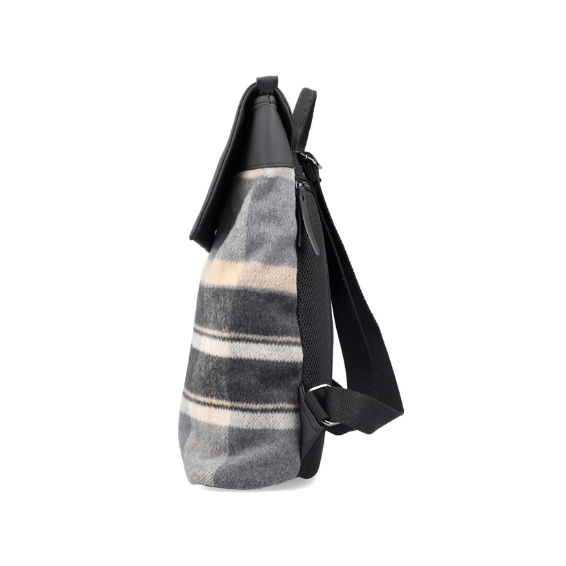 Rieker Artikelnummer H1391-93 Rieker Rucksack Schwarz-hellbeige