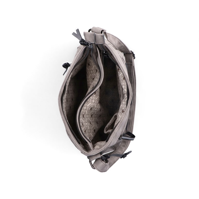 Rieker Artikelnummer H1481-42 Rieker Handtasche Mondgrau-tiefschwarz