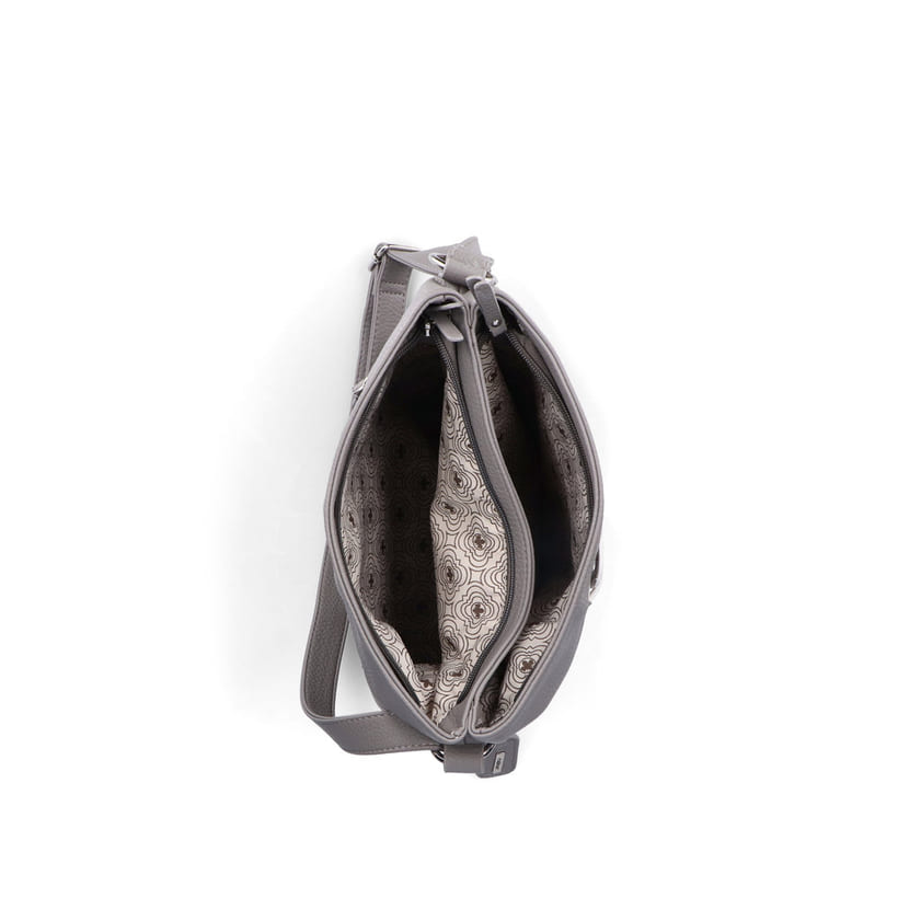 Rieker Artikelnummer H1518-42 Rieker Handtasche Mondgrau-altrosa