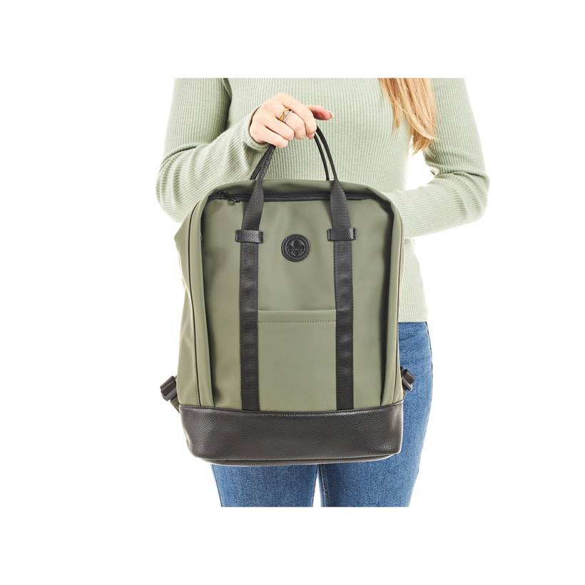 Rieker Artikelnummer H1530-54 Rieker Rucksack Khakigrün-schwarz