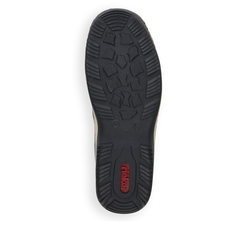Rieker Artikelnummer L0538-14 Rieker Damen Slipper Schieferblau