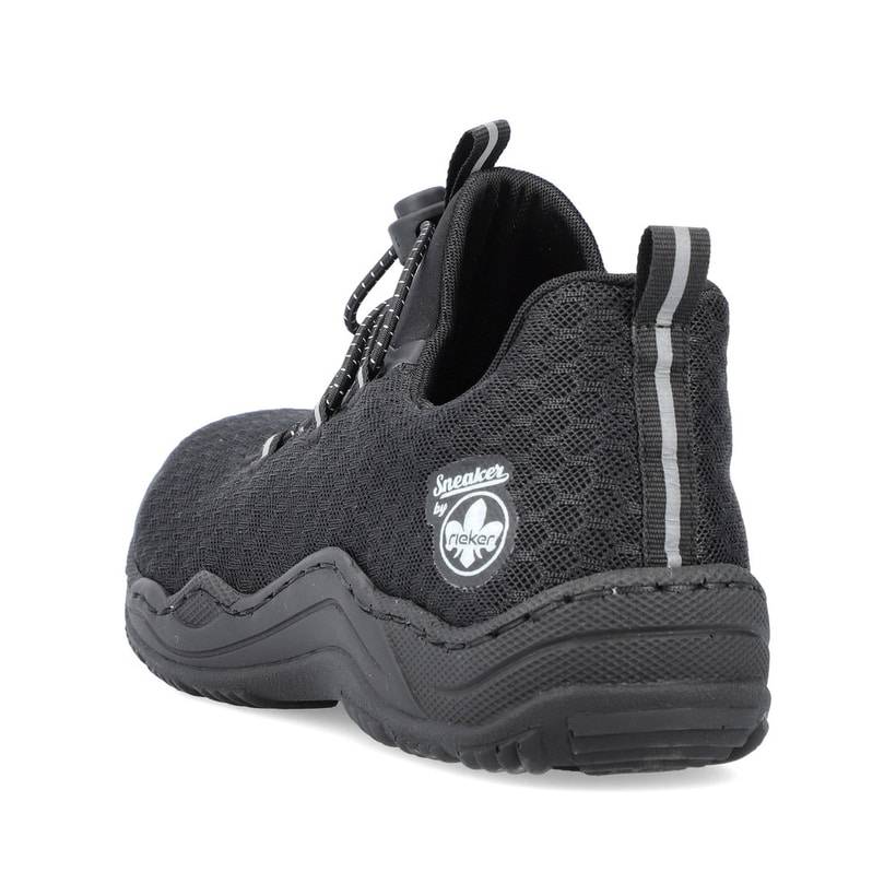 Rieker Artikelnummer L0550-01 Rieker Damen Slipper Graphitschwarz