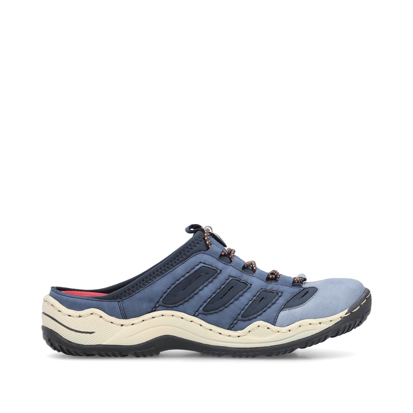 Rieker Artikelnummer L0555-10 Rieker Damen Clogs Hellblau