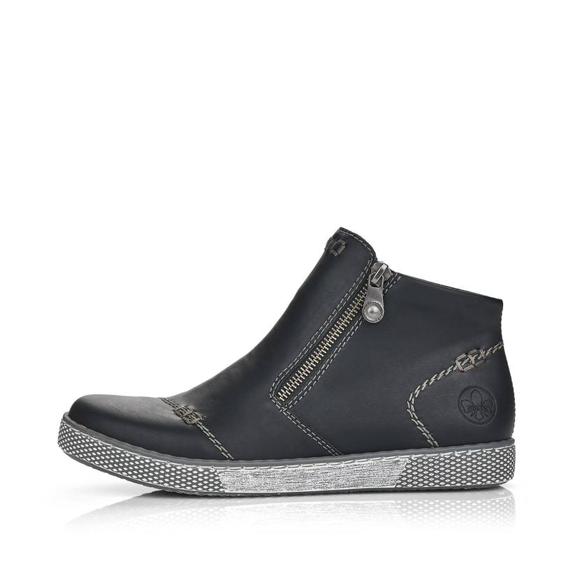 Rieker Artikelnummer L1260-00 Rieker Damen Kurzstiefel mattschwarz