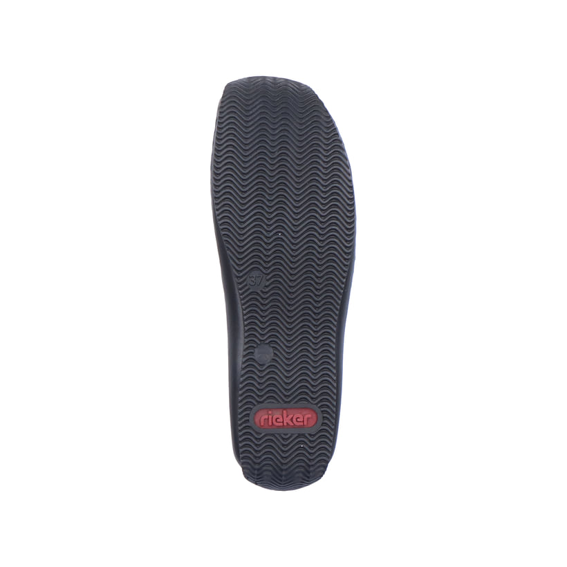 Rieker Artikelnummer L1751-35 Rieker Damen Slipper Bordeauxrot