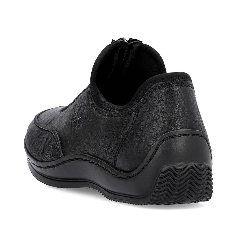 Rieker Artikelnummer L1753-00 Rieker Damen Slipper Mitternachtsschwarz