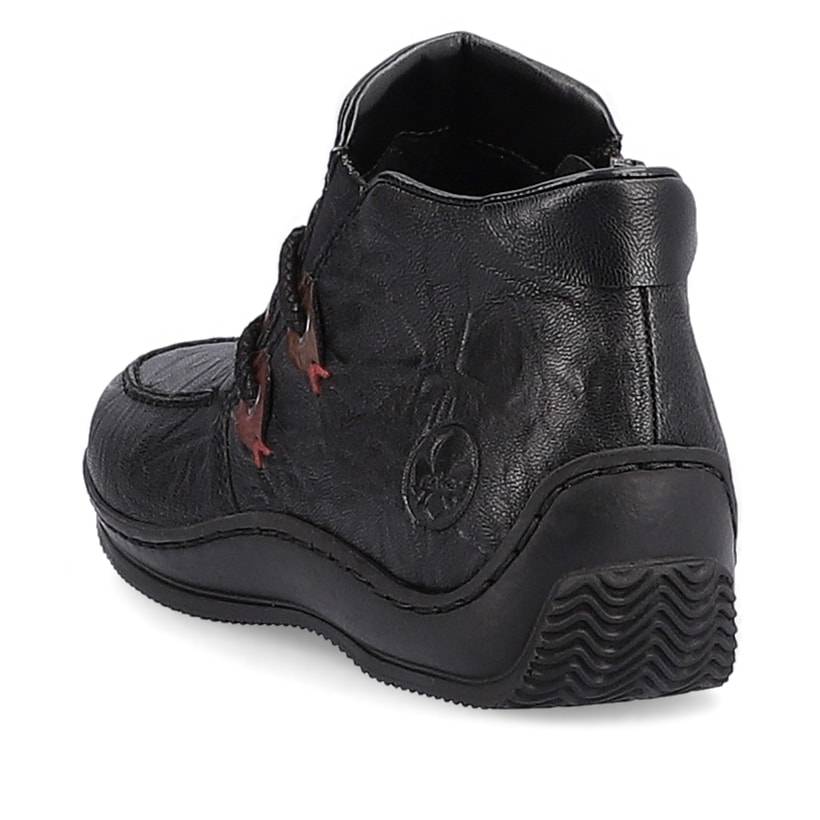 Rieker Artikelnummer L1787-00 Rieker Damen Slipper Asphaltschwarz