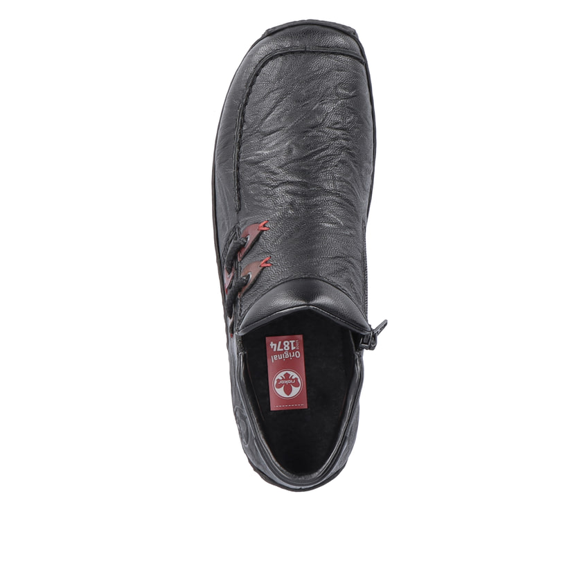 Rieker Artikelnummer L1787-00 Rieker Damen Slipper Asphaltschwarz