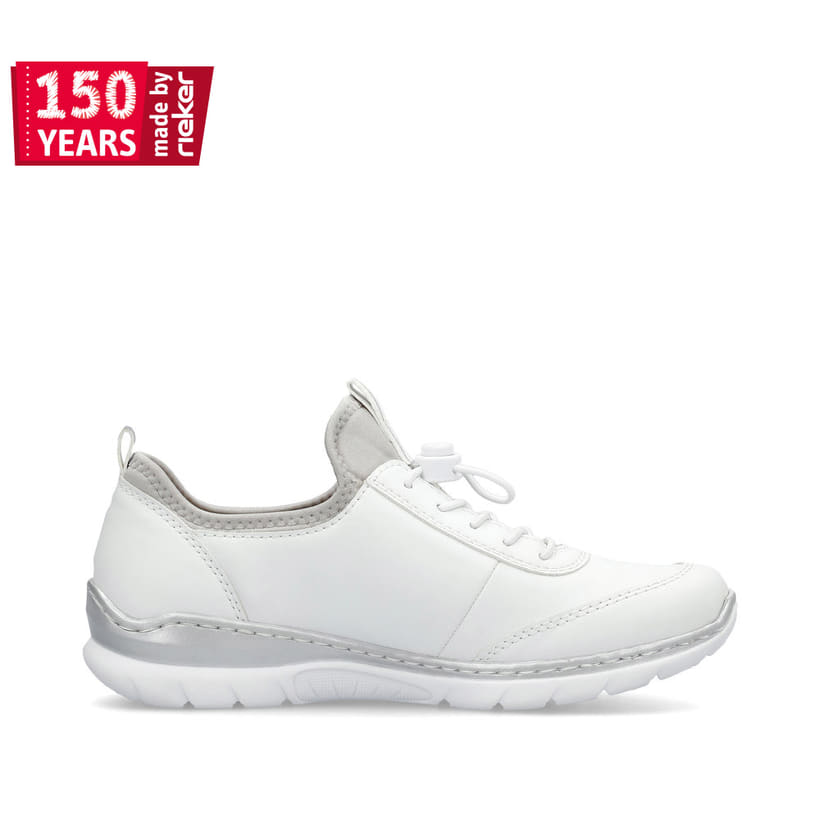 Rieker Artikelnummer L3259-80 Rieker Damen Slipper Schwanenweiss