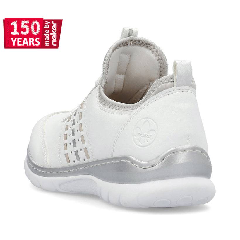 Rieker Artikelnummer L3259-80 Rieker Damen Slipper Schwanenweiss