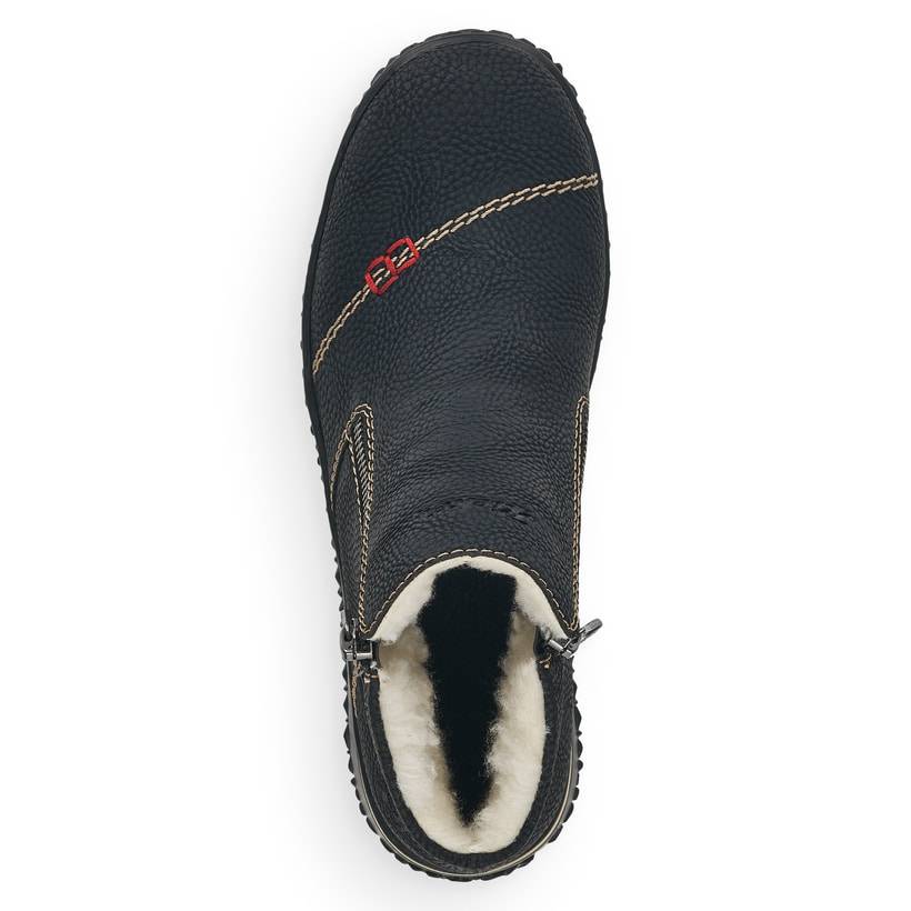 Rieker Artikelnummer L4270-00 Rieker Damen Slipper Urbanschwarz