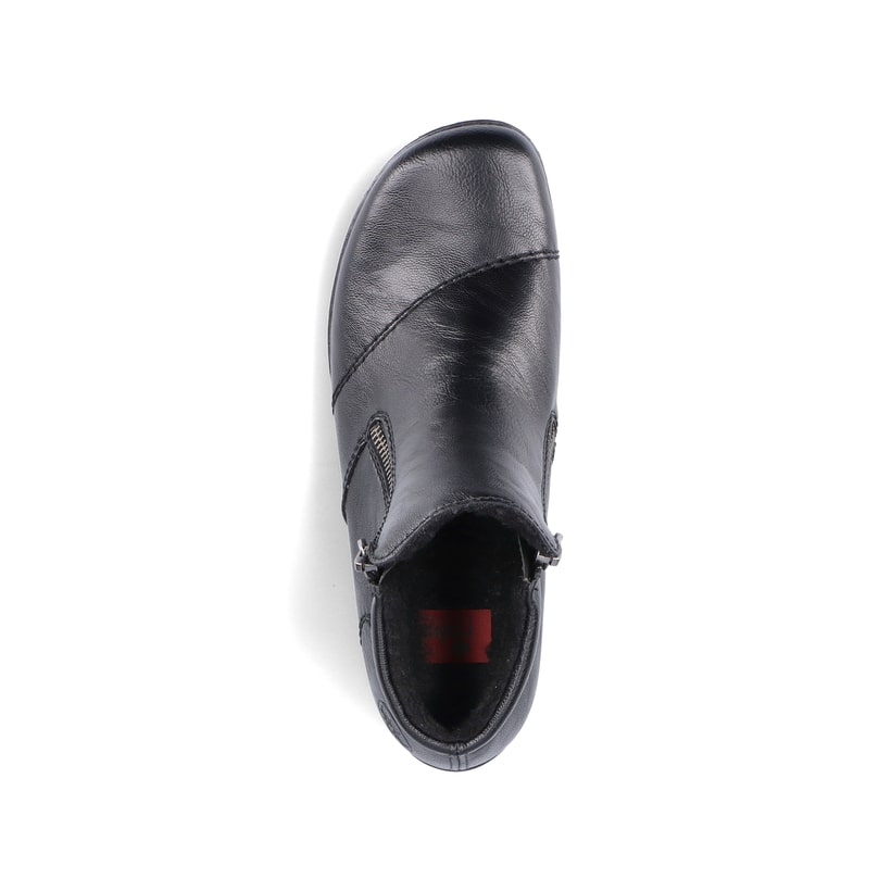 Rieker Artikelnummer L4663-01 Rieker Damen Slipper Nachtschwarz