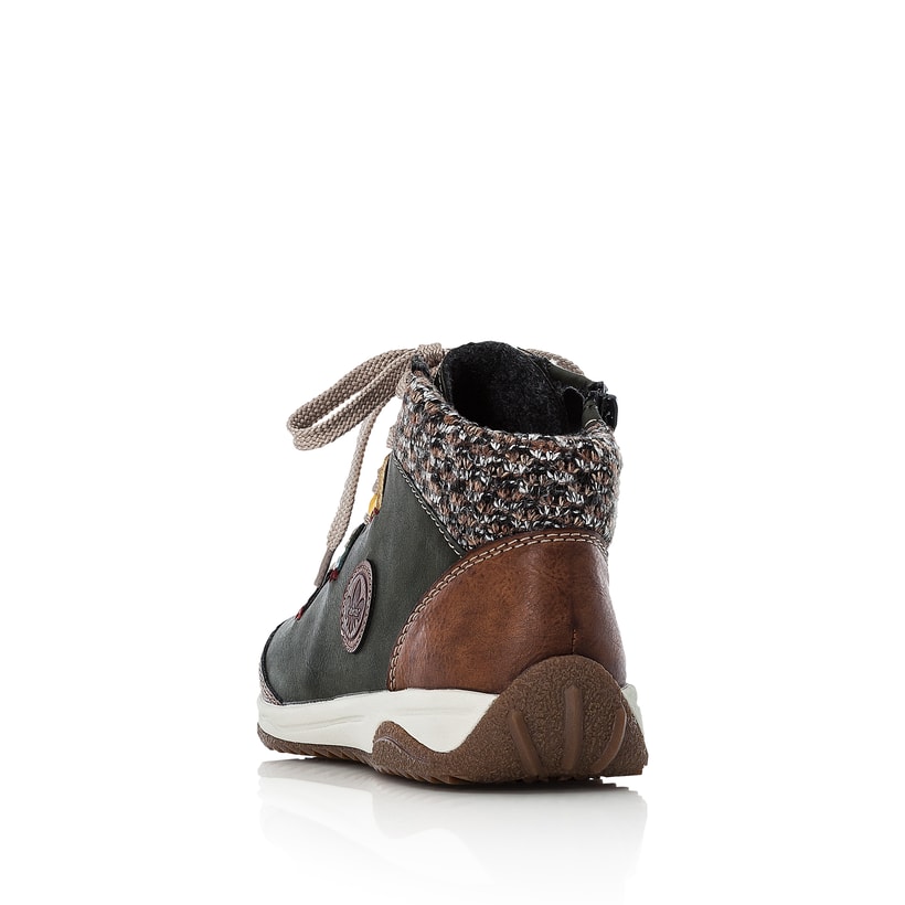 Rieker Artikelnummer L5222-24 Rieker Damen Schnürschuhe Moosgrün