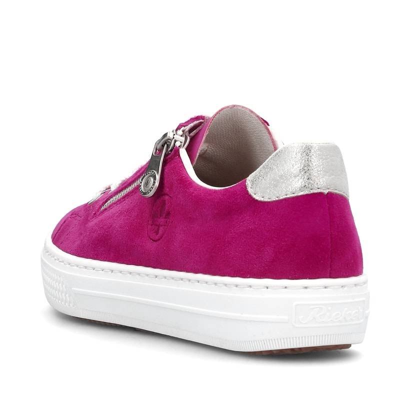 Rieker Artikelnummer L59L1-31 Rieker Damen Sneaker Low Pink