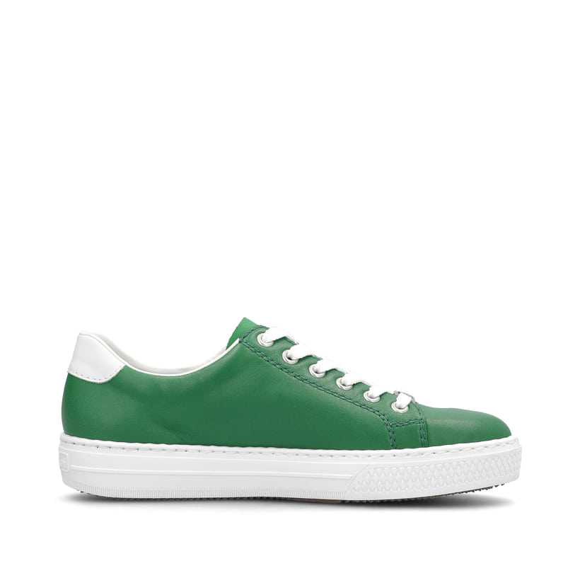 Rieker Artikelnummer L59L1-52 Rieker Damen Sneaker Low Grasgrün