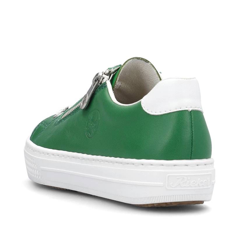 Rieker Artikelnummer L59L1-52 Rieker Damen Sneaker Low Grasgrün
