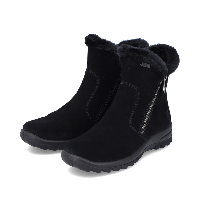 Rieker Artikelnummer L7162-00 Rieker Damen Kurzstiefel tiefschwarz