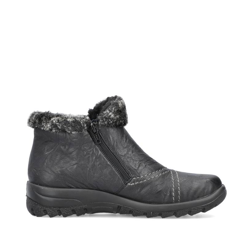 Rieker Artikelnummer L7172-00 Rieker Damen Kurzstiefel Stahlschwarz