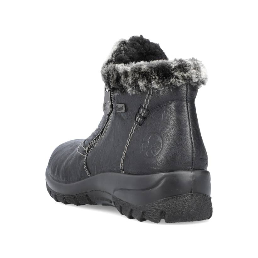 Rieker Artikelnummer L7172-00 Rieker Damen Kurzstiefel Stahlschwarz