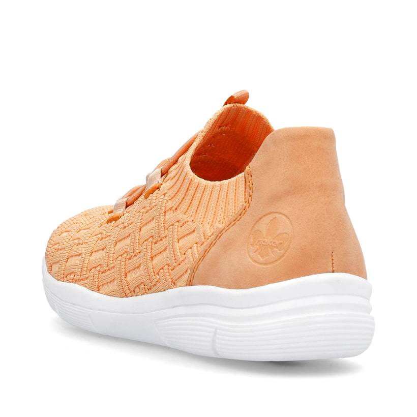 Rieker Artikelnummer L7463-38 Rieker Damen Slipper Hellorange