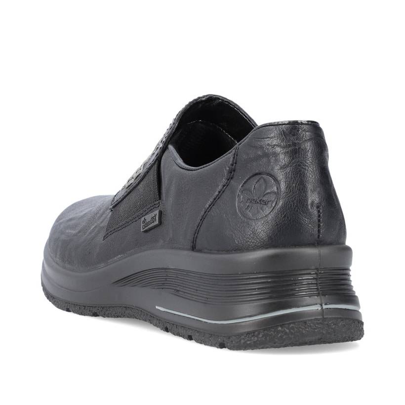 Rieker Artikelnummer L7761-00 Rieker Damen Slipper Tiefschwarz