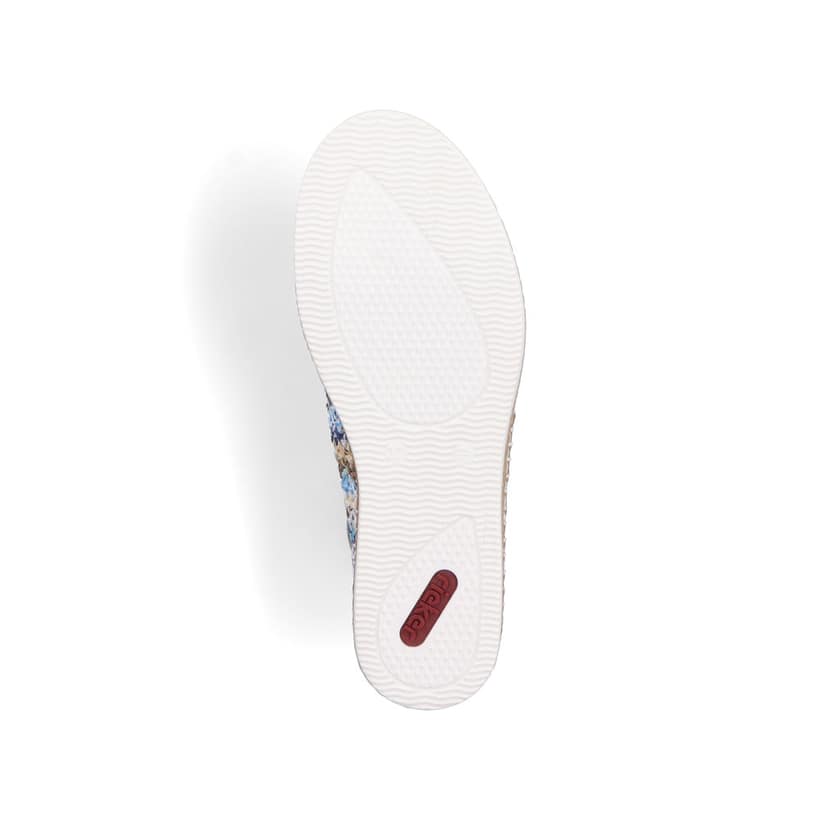 Rieker Artikelnummer L7843-90 Rieker Damen Schnürschuhe Multi-himmelblau