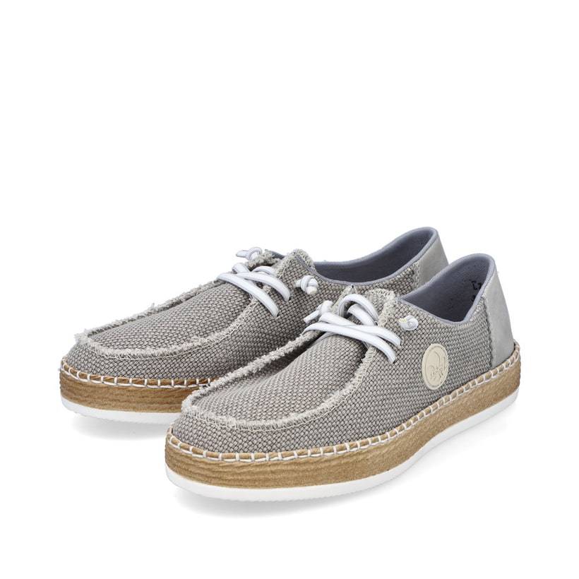 Rieker Artikelnummer L7853-64 Rieker Damen Slipper Stahlbrau