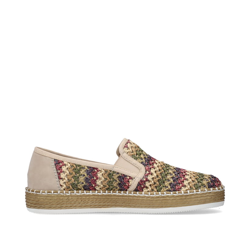 Rieker Artikelnummer L7873-91 Rieker Damen Slipper Gemustert