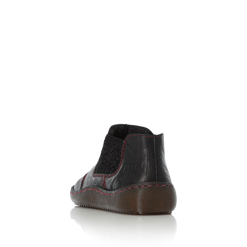 Rieker Artikelnummer L8491-00 Rieker Damen Slipper Tiefschwarz