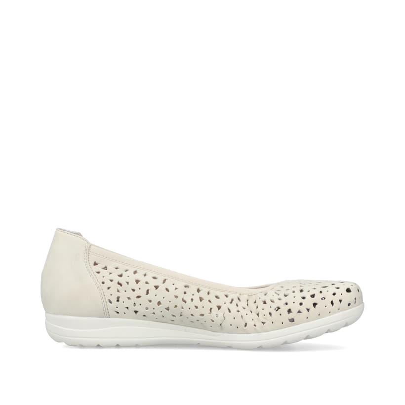 Rieker Artikelnummer L9365-60 Rieker Damen Ballerinas Helllbeige
