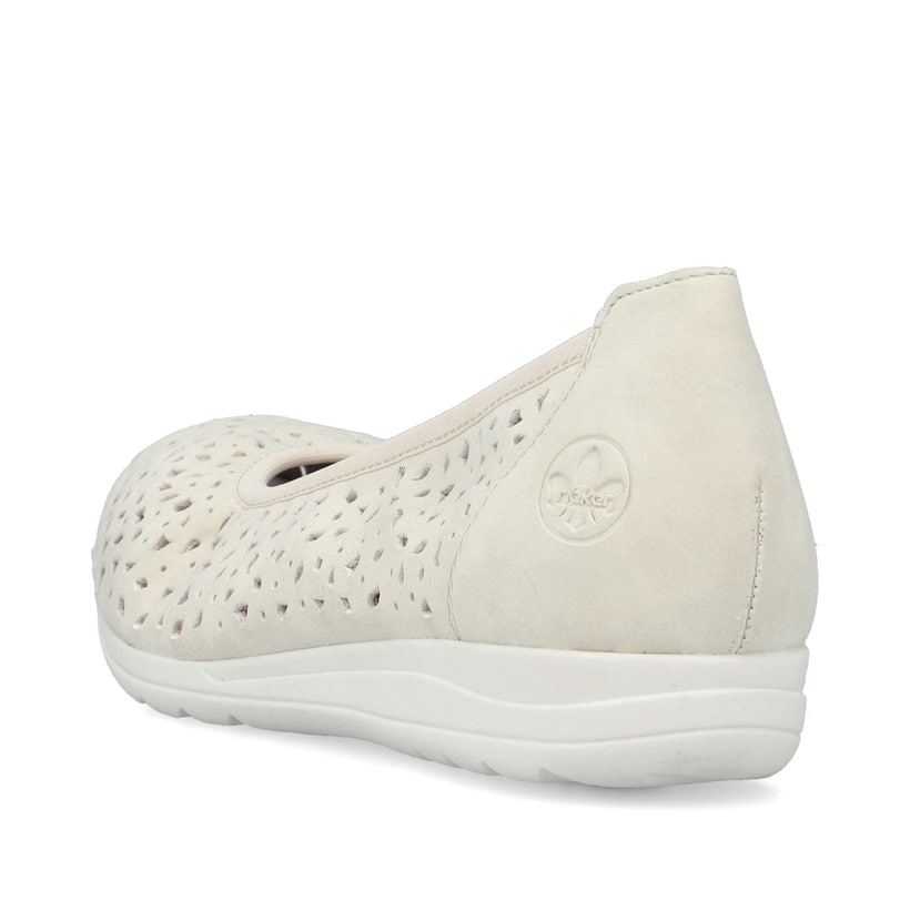 Rieker Artikelnummer L9365-60 Rieker Damen Ballerinas Helllbeige