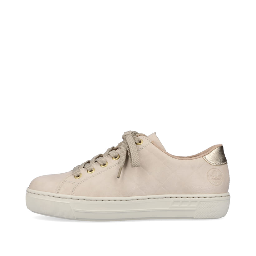 Rieker Artikelnummer L9800-80 Rieker Damen Sneaker Low hellbeige