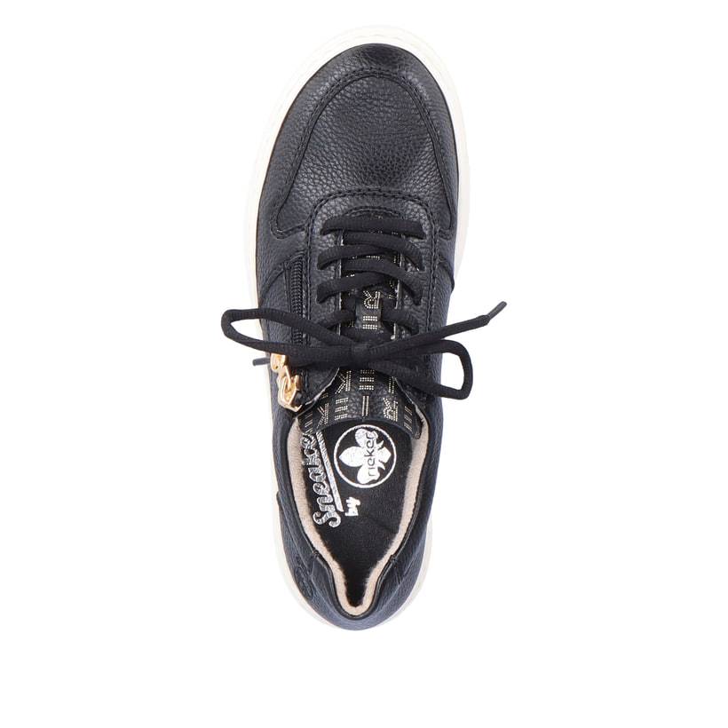 Rieker Artikelnummer L9803-00 Rieker Damen Sneaker Low Tiefschwarz
