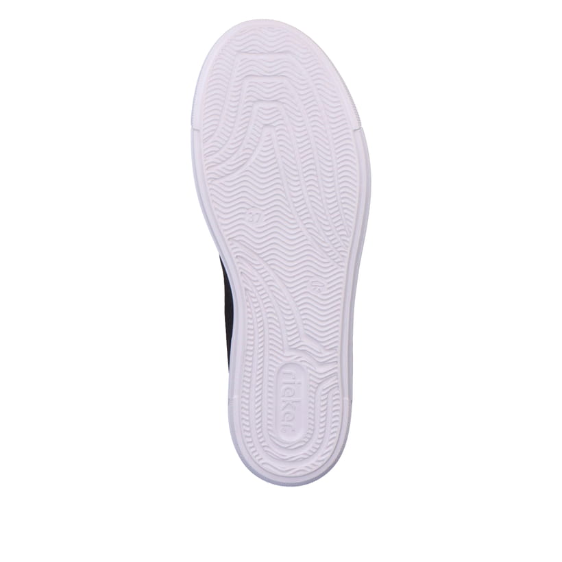 Rieker Artikelnummer L9892-00 Rieker Damen Sneaker High Nachtschwarz-kristallweiß