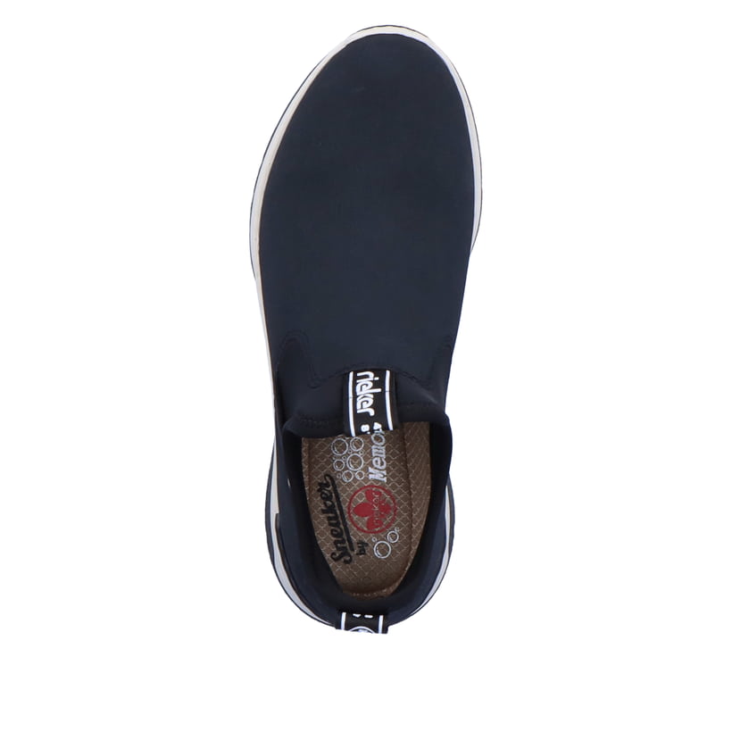 Rieker Artikelnummer M0053-14 Rieker Damen Slipper Marineblau