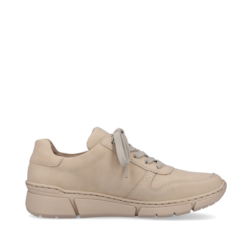 Rieker Artikelnummer M0131-60 Rieker Damen Sneaker Low Cremebeige
