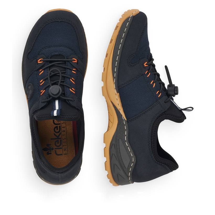 Rieker Artikelnummer M0564-14 Rieker Damen Slipper Marineblau