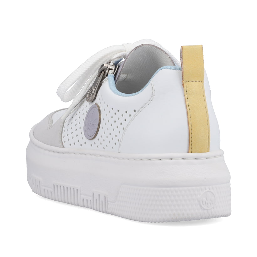 Rieker Artikelnummer M1905-80 Rieker Damen Sneaker Low Edelweiß
