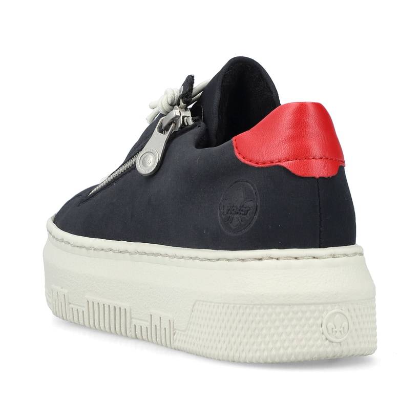 Rieker Artikelnummer M1911-14 Rieker Damen Sneaker Low Stahlblau
