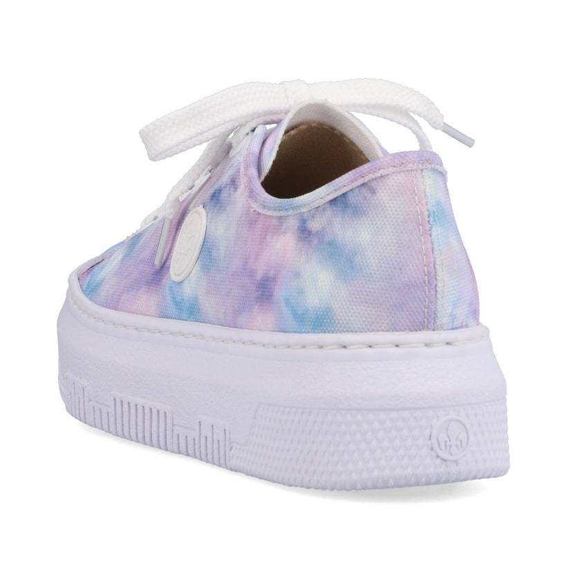 Rieker Artikelnummer M1943-90 Rieker Damen Sneaker Low Multi-kristallweiß