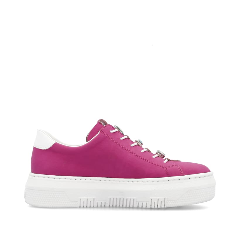 Rieker Artikelnummer M1954-31 Rieker Damen Sneaker Low Blütenrosa