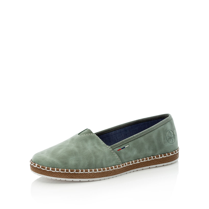 Rieker Artikelnummer M2270-53 Rieker Damen Ballerinas Grasgrün