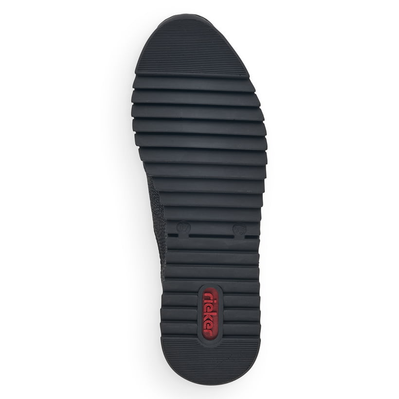 Rieker Artikelnummer M3682-00 Rieker Damen Slipper Tiefschwarz
