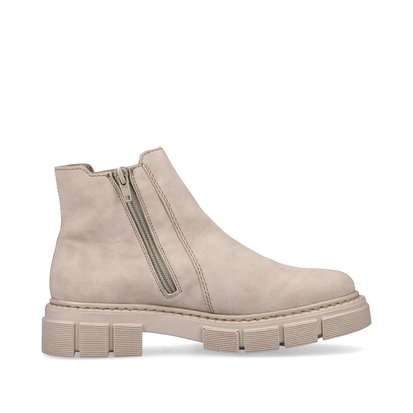 Rieker Artikelnummer M3854-62 Rieker Damen Chelsea Boots Hellbeige